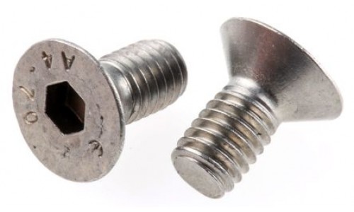 Chassis Screws M6x14 Countersunk - 10Pcs - BLACK| Rovan Sports